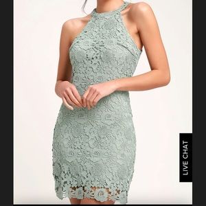 Lulu’s Sage Green Dress